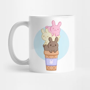 Bunny ice cream Mug